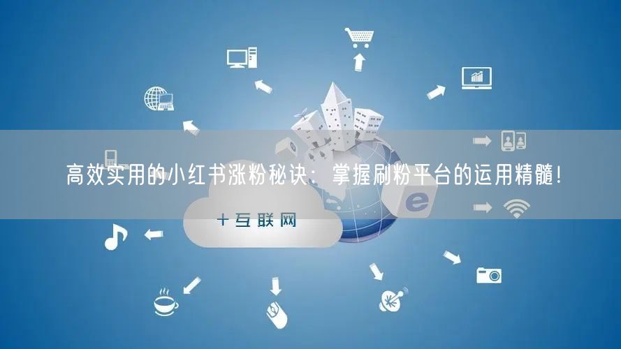 高效实用的小红书涨粉秘诀：掌握刷粉平台的运用精髓！