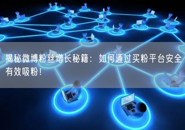 揭秘微博粉丝增长秘籍：如何通过买粉平台安全有效吸粉！